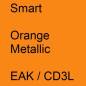 Preview: Smart, Orange Metallic, EAK / CD3L.